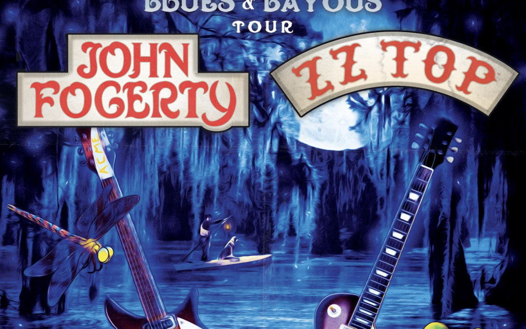 ZZ Top – Tickets for the “BLUES AND BAYOUS TOUR” with John Fogerty are now live!